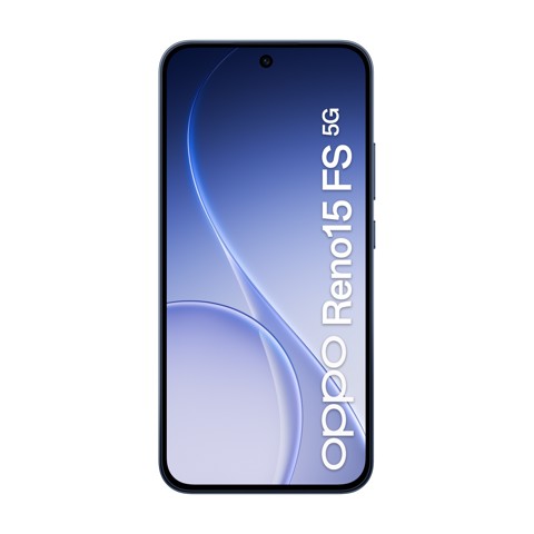 OPPO Reno15 FS 5G AI Smartphone, Tripla fotocamera 50+8+2MP, Selfie 50MP, Display 6.57” 120HZ AMOLED FHD+, 6500mAh, RAM 8GB(Esp2GB/4GB/8GB)+ROM 512GB [Versione Italia], Twilight Black