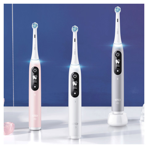 Oral-B iO Series 6 80351524 spazzolino elettrico Adulto Spazzolino a vibrazione Grigio