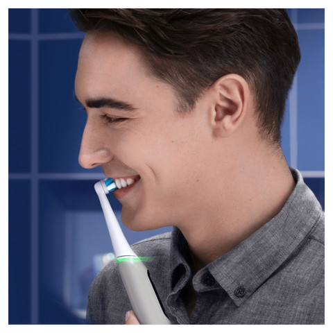 Oral-B iO Series 6 80351524 spazzolino elettrico Adulto Spazzolino a vibrazione Grigio