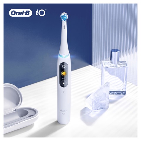 Oral-B iO Ultimate Clean Testine Di Ricambio, 2 Pezzi