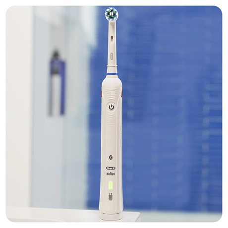 Oral-B Smart 4 4100S Adulto Spazzolino rotante-oscillante Bianco