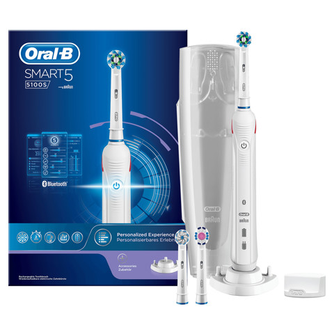 Oral-B Spazzolino Elettrico Smart 5 5100S Bianco