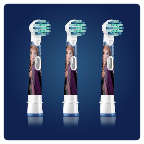 Oral-B Testina Di Ricambio per Spazzolino Kids Frozen. Confezione Da 3