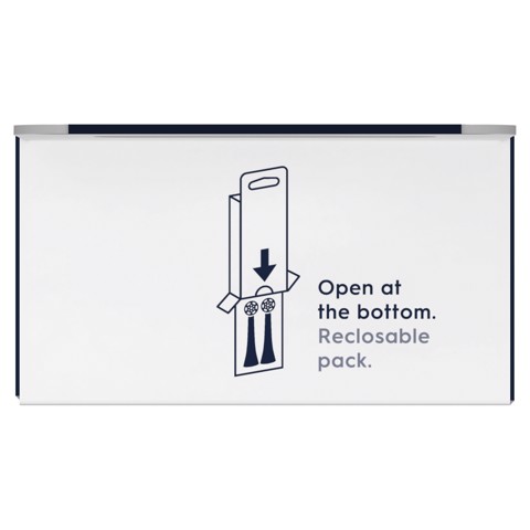 Oral-B Testine di Ricambio iO Gentle Care, testine rotonde originali, setole angolate per una rimozione più profonda della placca, testina più morbida, adatte a gengive sensibili, 3