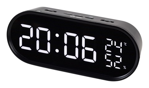 OZON Scientific XDET5739 sveglia Sveglia digitale Nero