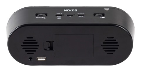 OZON Scientific XDET5739 sveglia Sveglia digitale Nero