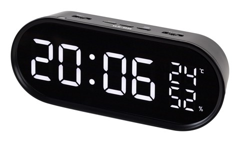 OZON Scientific XDET5739 sveglia Sveglia digitale Nero