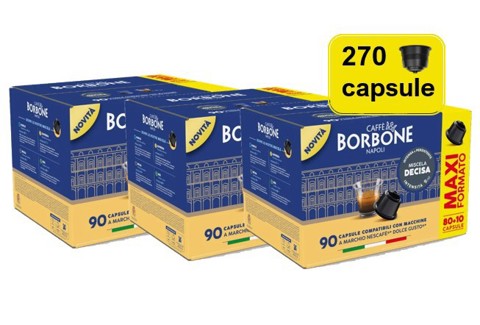 Caffè Borbone Capsule per Dolcegusto Miscela Decisa PACK 270 pz