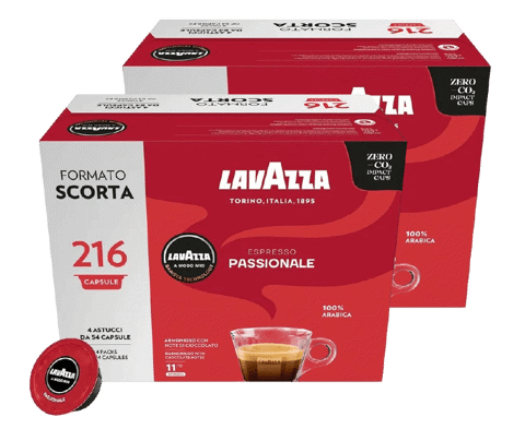 Capsule originali a Modo Mio Passionale PACK 432pz