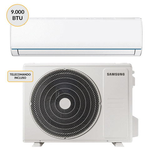 Samsung Condizionatore MONO split Inverter 9000 btu Wi-Fi AR40H09C1BMXEU + AR40H09C1BMNEU Climatizzatore Fisso