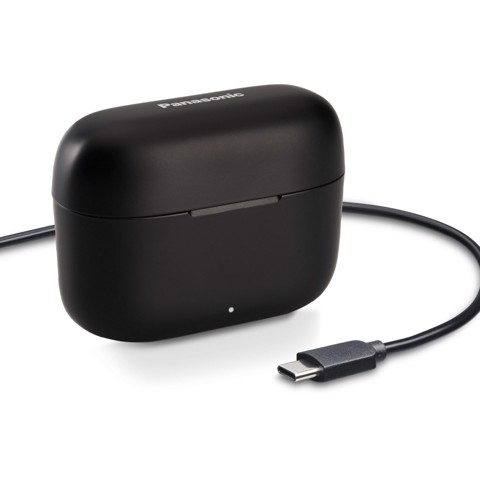 Panasonic Auricolari TWS RZ-B110WDE-K, con mic, IPX4, Nero