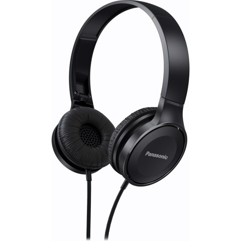 Panasonic Cuffie a Padiglione con cavo RP-HF100ME-K, con mic