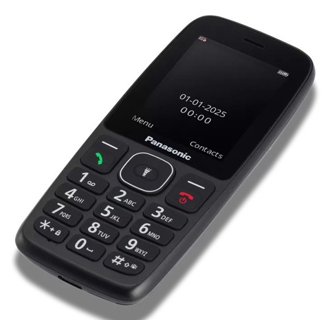 Panasonic KX-TF400 6,1 cm (2.4") 110 g Nero Telefono cellulare basico