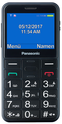 Panasonic KX-TU150 6,1 cm (2.4") 102 g Nero Telefono cellulare basico