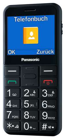 Panasonic KX-TU150 6,1 cm (2.4") 102 g Nero Telefono cellulare basico