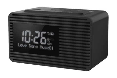 Panasonic RC-D8EG-K radio Orologio Nero