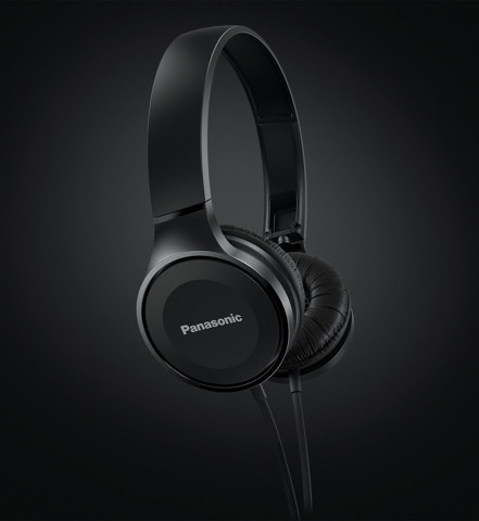 Panasonic RP-HF100ME Cuffia Padiglione auricolare Connettore 3.5 mm Nero