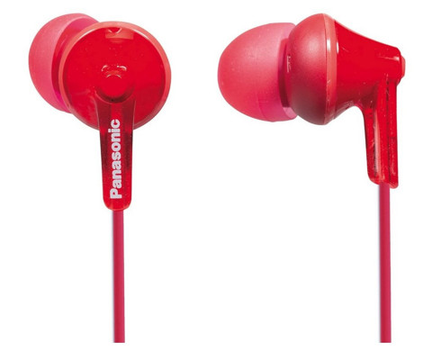 Panasonic RP-HJE125E-R cuffia e auricolare Cuffie Connettore 3.5 mm Rosso