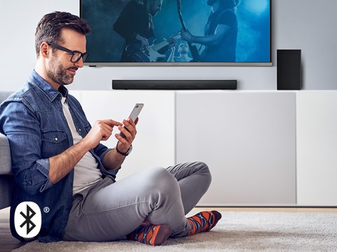Panasonic Soundbar Subwoofer Wireless 100W, HDMI SC-HTB150