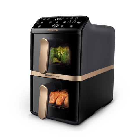 Philips 4000 series Airfryer Serie 4000 con doppio cestello verticale