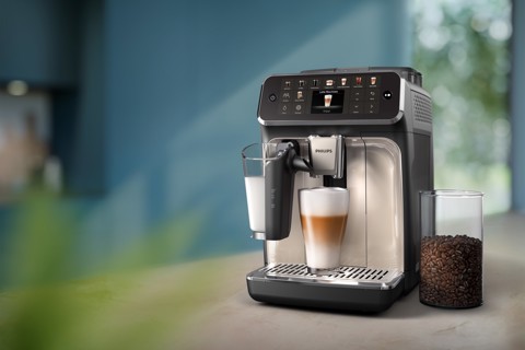 Philips 5500 series LatteGo EP5547/90 Macchina caffè automatica, 20 bevande, cappuccinatore, 1.8 L, macine in ceramica