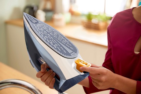 Philips 7000 series DST7020/20 Ferro da stiro HV verde alloro/blu cotone