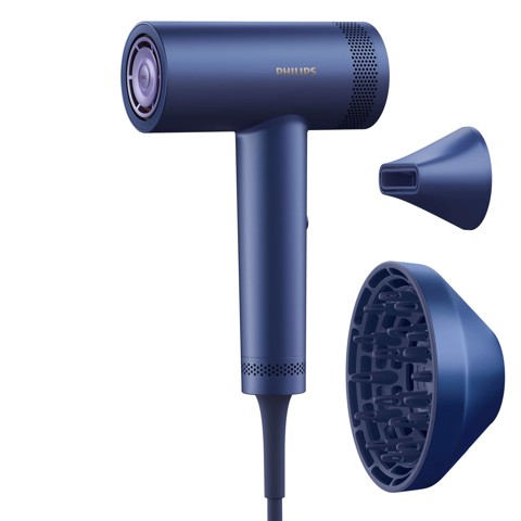 Philips 8000 series BHD839/10 asciuga capelli 1400 W Blu