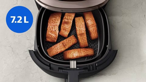 Philips Airfryer Serie 5000 da 7,2L con cottura a vapore