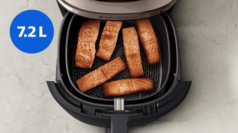 Philips Airfryer Serie 5000 da 7,2L con cottura a vapore