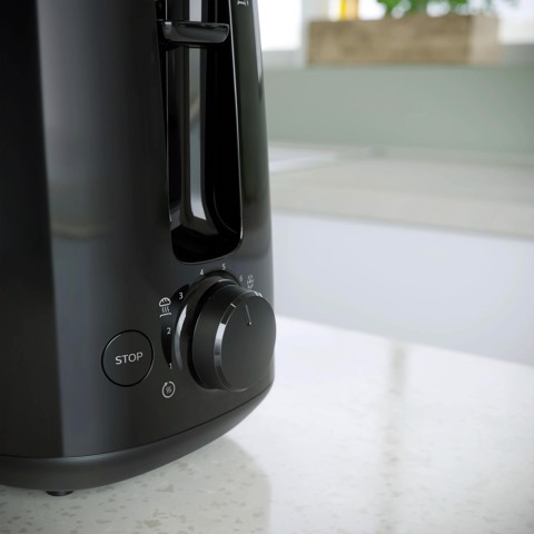 Philips Daily Collection Tostapane HD2583/90, 600W, 2 pinze, 8 livelli di tostatura