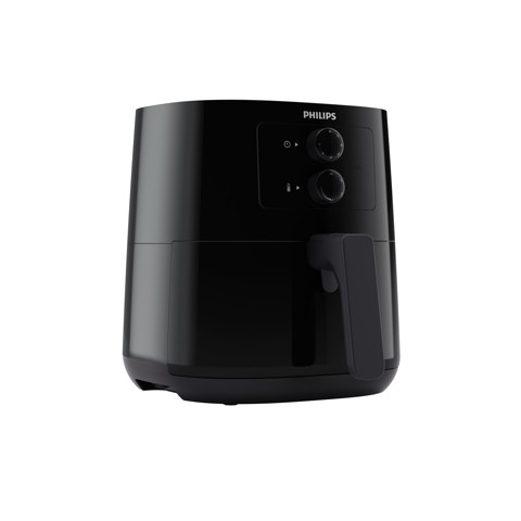 Philips Essential Airfryer nero da 4,1 l e 0,8 kg con tecnologia Rapid Air