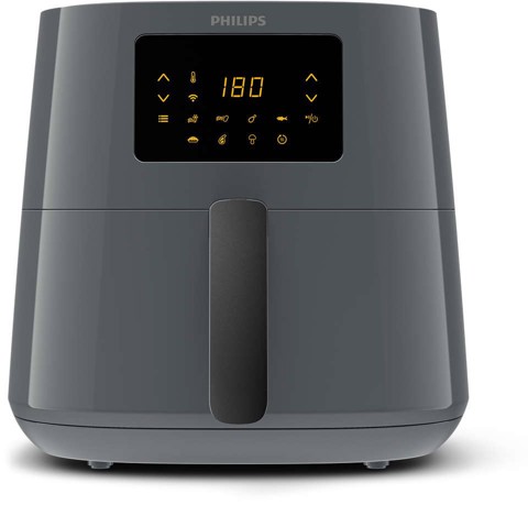 Philips Essential HD9280/60 friggitrice Singolo 6,2 L 2000 W Friggitrice ad aria calda Grigio