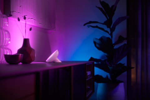 Philips Hue White and Color ambiance Bloom Lampada Smart da tavolo Bianca