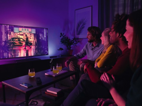 Philips Hue White and Color ambiance Lampada a barre Play, confezione doppia