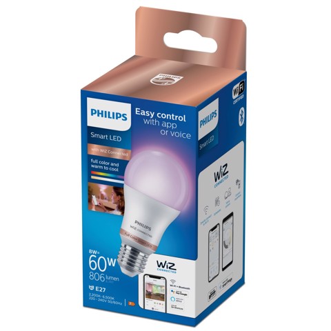 Philips Lampadina 8 W (Eq. 60 W) A60 E27