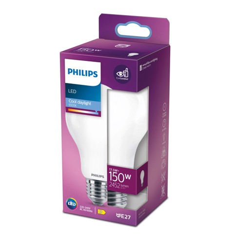 Philips Lampadina smerigliata a filamento 150 W A67 E27