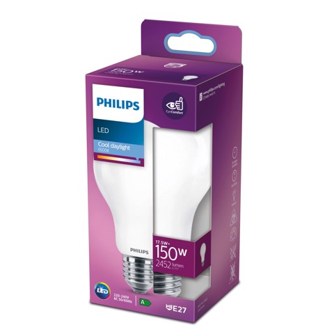 Philips Lampadina smerigliata a filamento 150 W A67 E27