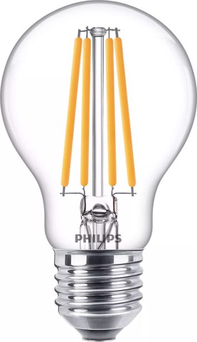 Philips Lampadina trasparente a filamento - 100 W A60 E27
