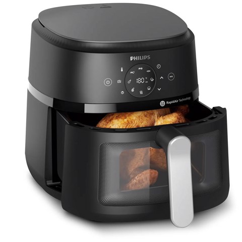 Philips Serie 2000 NA231/00 Airfryer 6.2 L, Friggitrice ad aria 13 in 1, App ricettario