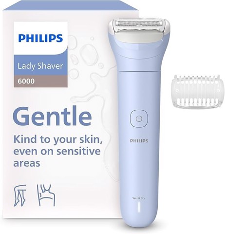 Philips Serie 6000 Rasoio senza filo Wet & Dry azzurro BRL127/00