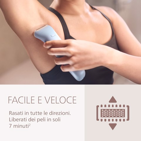Philips Serie 6000 Rasoio senza filo Wet & Dry azzurro BRL127/00