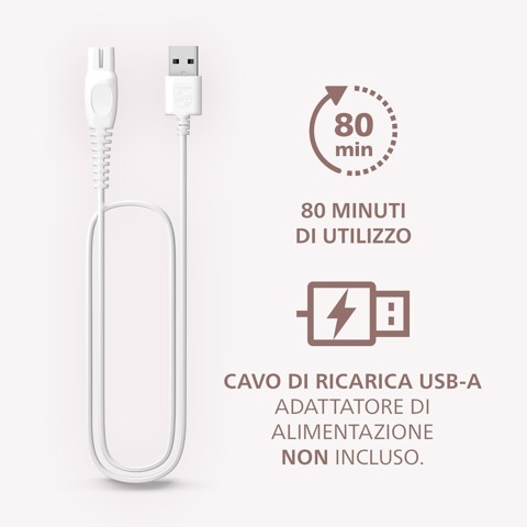 Philips Serie 6000 Rasoio senza filo Wet & Dry azzurro BRL127/00