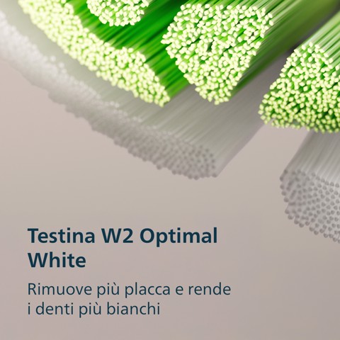 Philips Sonicare serie 5300 Sonicare Spazzolino elettrico sonico con base di ricarica e sensore di pressione colore bianco HX7108/02