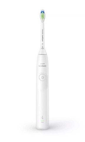 Philips Sonicare serie 5300 Sonicare Spazzolino elettrico sonico con base di ricarica e sensore di pressione colore bianco HX7108/02