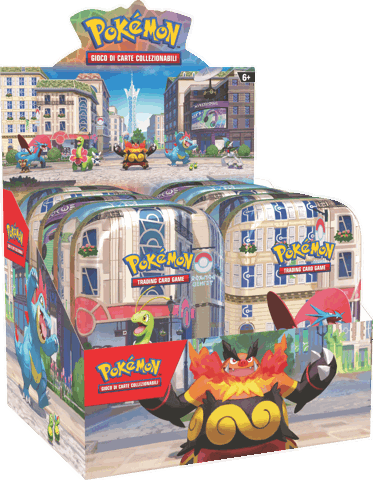 Pokémon PK10392I Mini Tin da Collezione Luminopoli