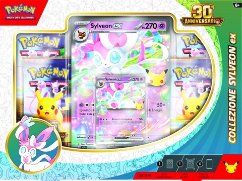 Pokémon 30° Anniversario - Collezione Greninja-ex & Sylveon-ex