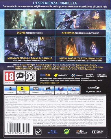 PLAION Rise of the Tomb Raider, PlayStation 4 Standard Inglese