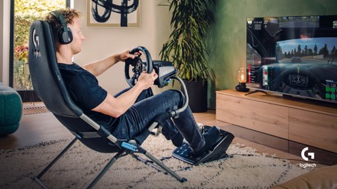 Playseat Challenge X - Logitech G Edition Sedia da gioco per console Nero, Grigio