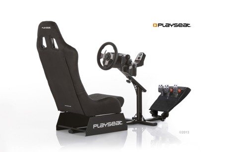 Playseat Evolution Alcantara Sedia per gaming universale Seduta imbottita Nero