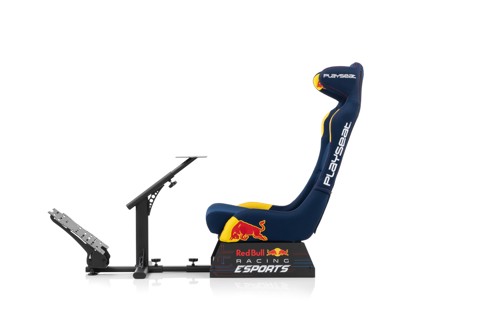 Playseat Evolution PRO Red Bull Racing Esports Sedia per gaming universale Sedia tappezzata Blu marino, Rosso, Bianco, Giallo